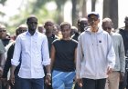 Amwe mu mafoto utabonye ya Perezida Kagame na Perezida wa Sénégal, Diomaye Faye, ubwo bitabiraga Car Free Day