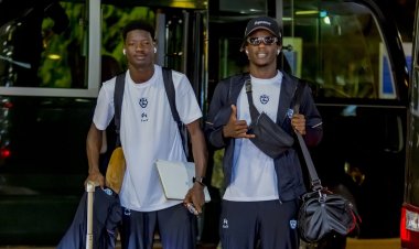 APR FC yerekeje mu Misiri gukina umukino wo kwishyura na Pyramids FC (Amafoto)