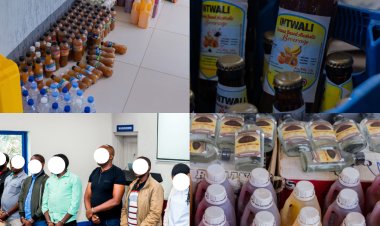 RIB yafashe ibicuruzwa bitujuje ubuziranenge bifite agaciro ka miliyoni 106 Frw, ifunga abantu 72