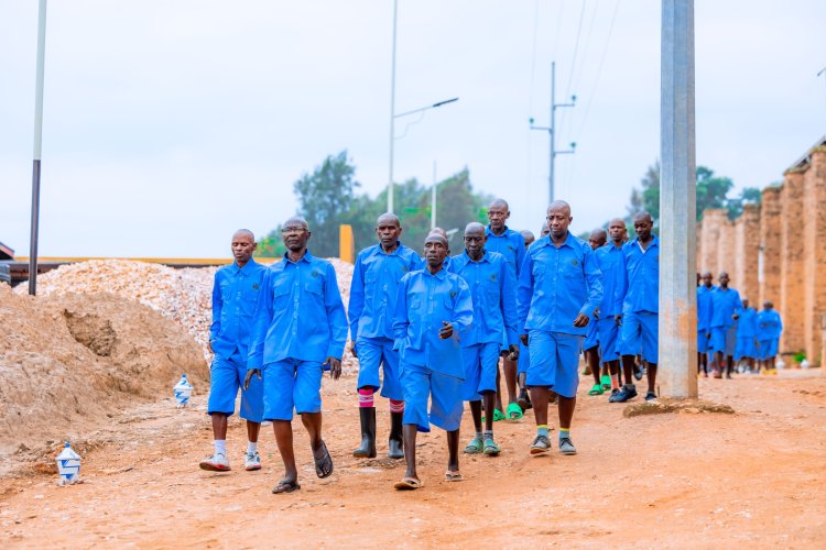 Nyamagabe: Abagororwa bahamijwe ibyaha bya Jenoside bagiye gusoza ibihano bagiye guhugurwa