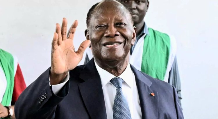 Côté d'Ivoire: Alassane Ouattara yongeye kwegukana intsinzi ikomeye mu matora ya Perezida