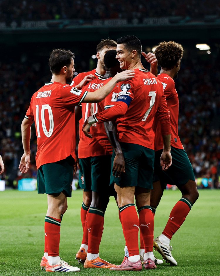 Portugal ya Cristiano Ronaldo yabonye itike y'igikombe cy'isi 2026.