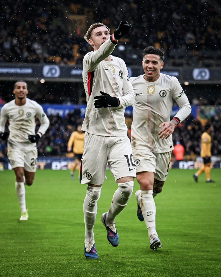 Cole palmer wa Chelsea yifatiye Wolves kugakanu