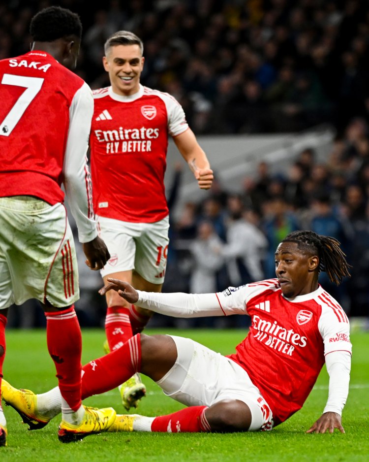 Arsenal yanyagiriye ikipe ya Tottenham Hotspur ku kibuga cyayo
