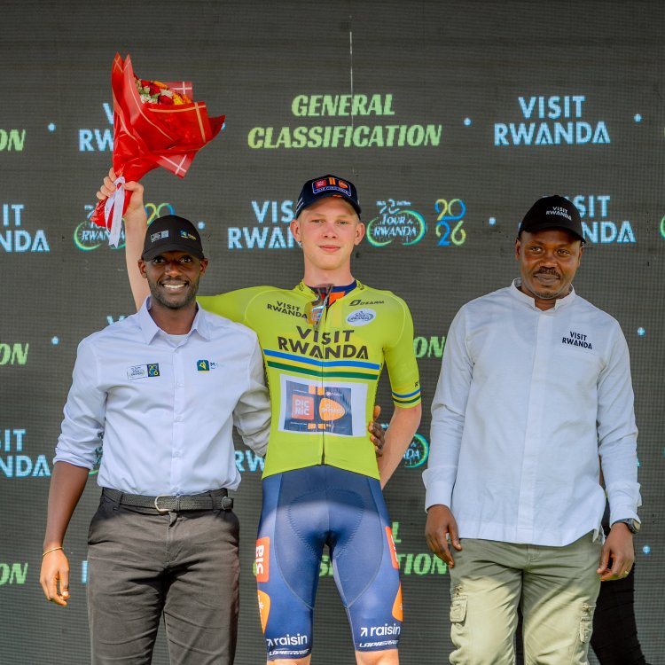 Jurgen Zomermaand yegukanye agace ka Gatatu Huye-Rusizi afata umwambaro w’umuhondo muri Tour du Rwanda 2026