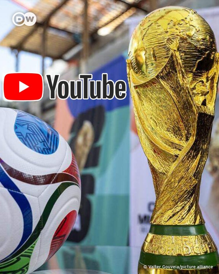 Igikombe cy'isi cya 2026 kizerekanwa kuri YouTube